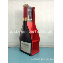 Floor Type Wine Exhibition Stand / Display for Red Wine Advertising